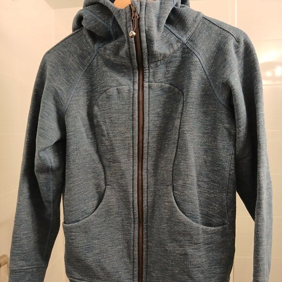 Lululemon Blue Scuba Full-Zip Hoodie - Picture 1 of 11